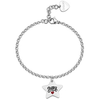 bracciale a catena con charm stella s'agap
