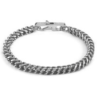 bracciale a catena guess my chains in acciaio