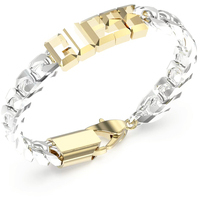 bracciale a catena in acciaio guess