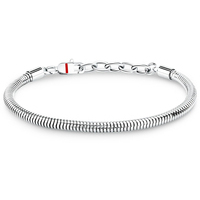 bracciale a catena in acciaio uomo sector