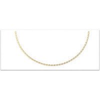 bracciale a catena vuoto in oro 9 kt