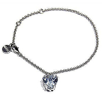 bracciale bliss in argento e zircone