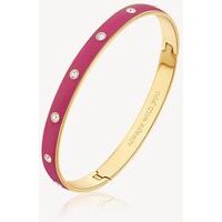 bracciale brosway in accaio316l con smalto viola