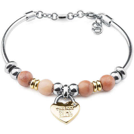 Bracciale Brosway in acciaio con charm cuore