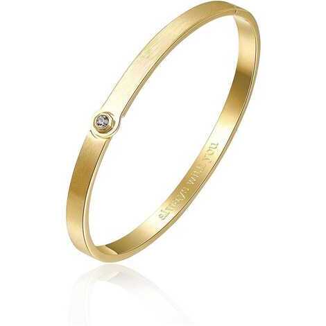Bracciale Brosway in acciaio rigido con cristallo