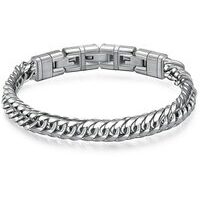 bracciale brosway naxos in acciaio316l silver
