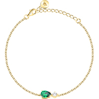 bracciale catena in argento con zirconi morellato