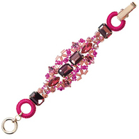 bracciale con cristalli perline e strass ottaviani