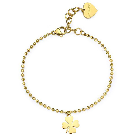 Bracciale con pendente quadrifoglio S'agapò Smile