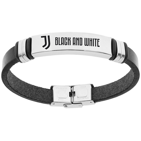 Bracciale cuoio Lowell Gioielli Squadre Juventus