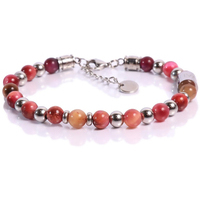 bracciale da uomo a gancio pietra occhio di tigre