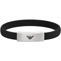 bracciale da uomo emporio armani eagle logo