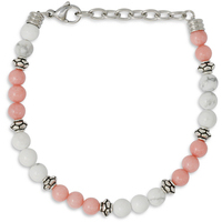 bracciale da uomo in acciaio con pietre sognami