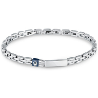 bracciale da uomo in acciaio maserati iconic 
