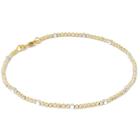 bracciale da uomo in oro 9kt bicolore  