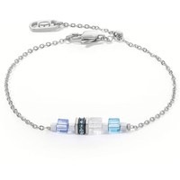 bracciale donna coeur de lion geocube & chain