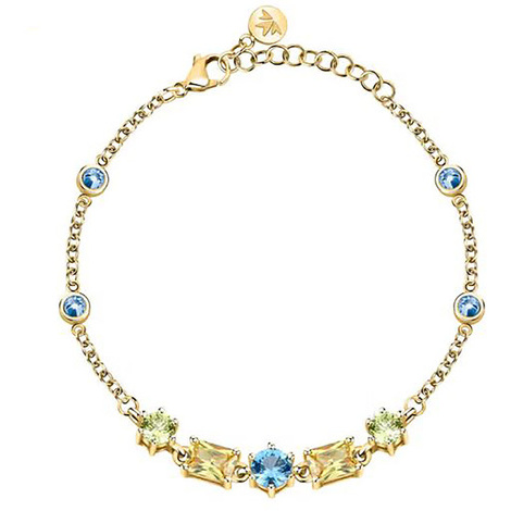 Bracciale Morellato Drops In Acciaio Inossidabile - Regolabile Con Chiusura A Moschettone - Foto 4