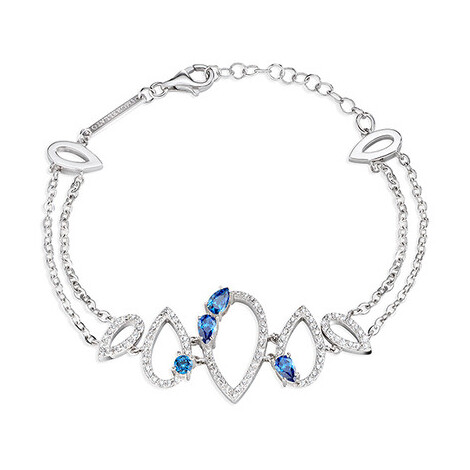 Bracciale Morellato Tesori Donna SAIW199 Argento Dorato con Cristallo