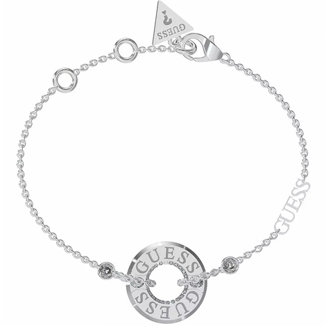 Bracciale donna in acciaio e centrale Just Guess 