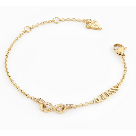 Bracciale donna in acciaio e charm infinito Guess