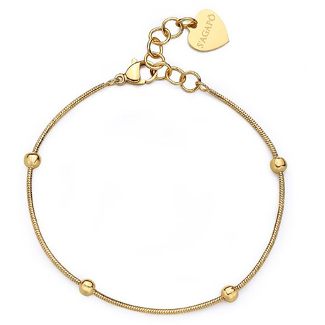 Bracciale donna snake con sfere S'agapò Chunky