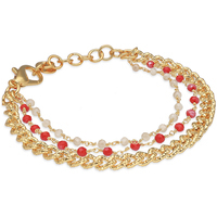 bracciale evita multifilo in ottone gold