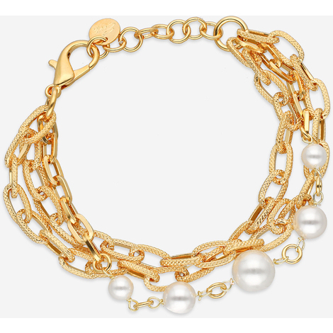 Bracciale Evita tre fili con perle