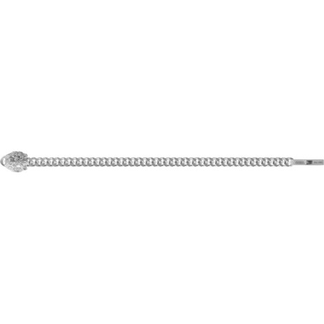 Bracciale Guess Lion King in acciaio silver