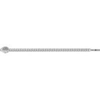 bracciale guess lion king in acciaio silver