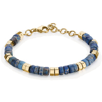 bracciale in acciaio a catena con pietre brosway 