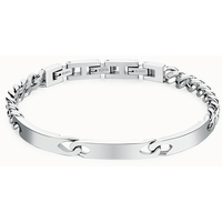 bracciale in acciaio a catena semirigidio brosway 
