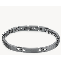 bracciale in acciaio a catena semirigido brosway 