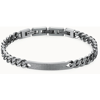 bracciale in acciaio a catena semirigido brosway