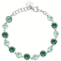 bracciale in acciaio con zirconi brosway symphonia