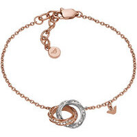 bracciale in acciaio emporio armani sentimental