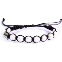 bracciale in filo con pietra bianca ivan basile