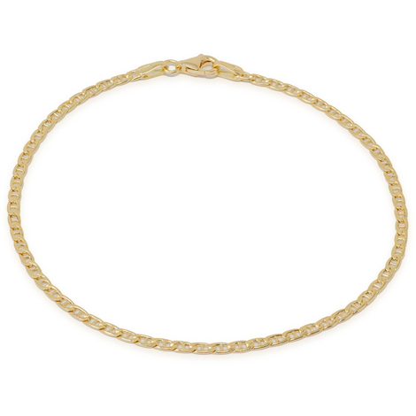 Bracciale in oro 18 Kt a catena groumette