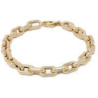 bracciale in oro 9 kt a catena 