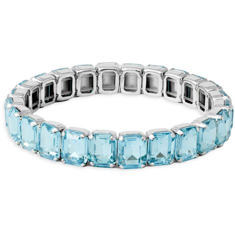 Bracciale in ottone con pietre turchesi Evita