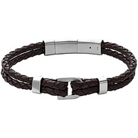 bracciale in pelle fossil heritage