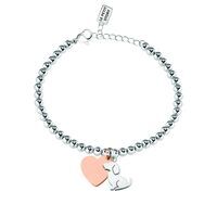 La Petite Story Bracciale da donna, Collezione DOG & KITTY, in ottone, acciaio - LPS05AQI02