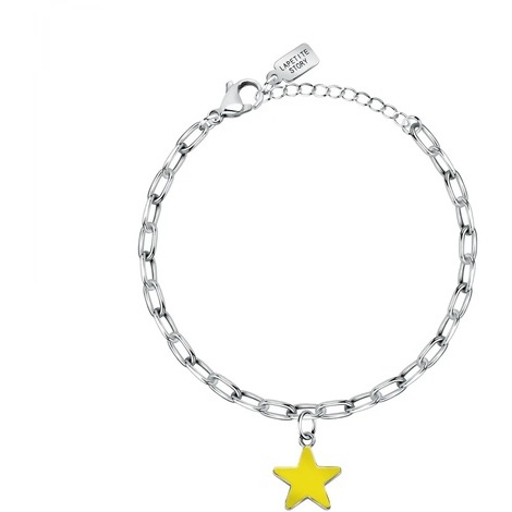 Bracciale La Petite Story in acciaio con stella