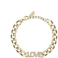 bracciale la petite story in acciaio gold love