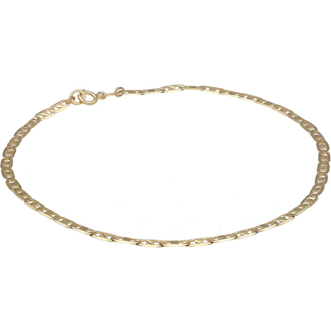 Bracciale maglia traversino in oro 9 kt