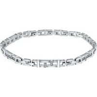 bracciale morellato in acciaio con cristalli