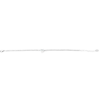 bracciale tennis feeling in argento925 con cuore