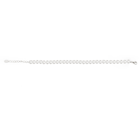 Bracciale tennis Feeling in argento925 con cuori
