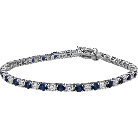 Bracciale tennis in argento 925