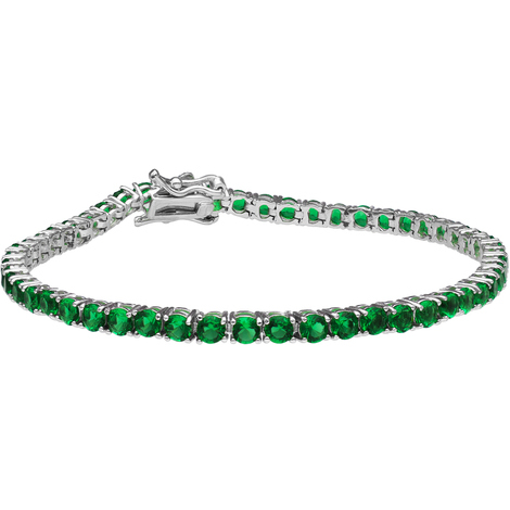 Bracciale tennis in argento 925