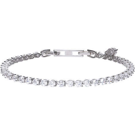 Bracciale Tennis In Argento E Zirconi Donna Di Diamonfire